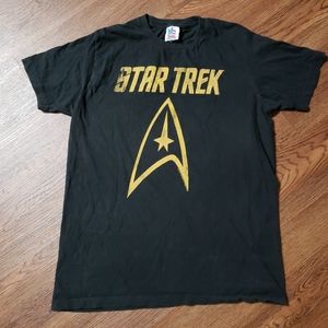 Junk Food Star Trek Logo L T-Shirt